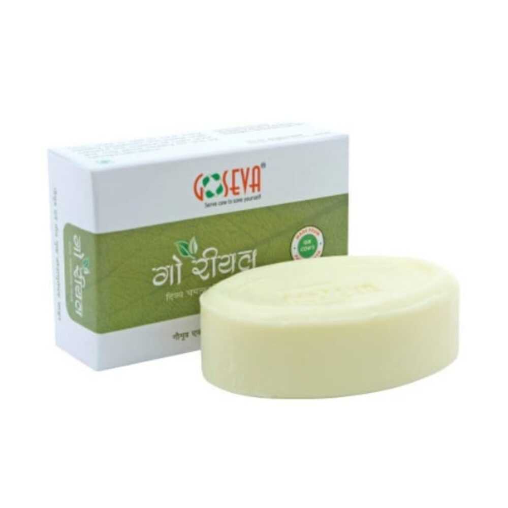 Goseva Cow Urine & Neem Soap, 65gm