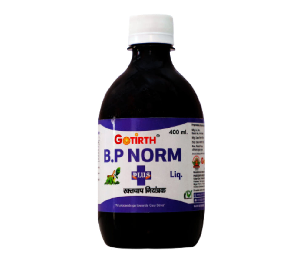 Gotirth Natural Blood Pressure Normalizer Gomutra Ark, 400ml