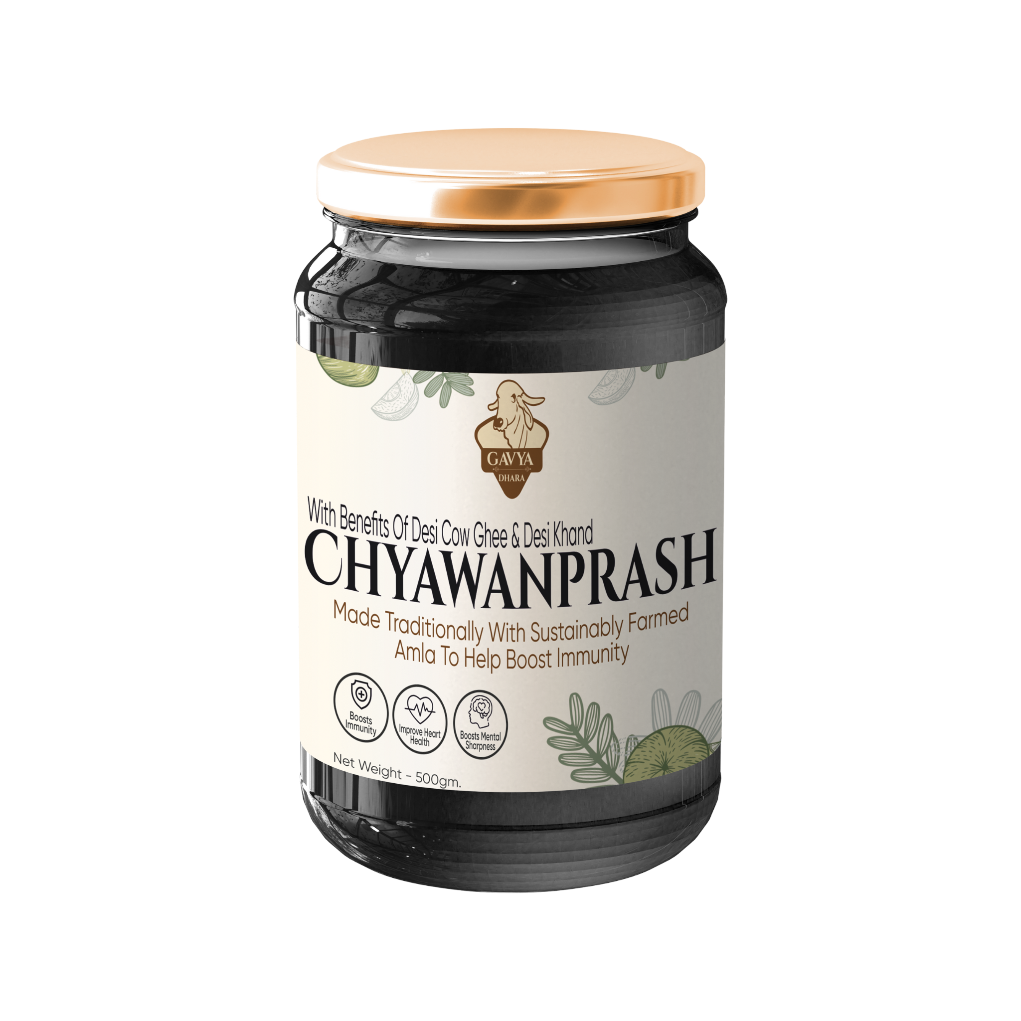Gavyadhara Herbal Chyawanprash for All Season, 500gm
