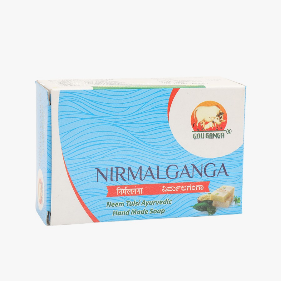 Gou Ganga Neem Tulsi Ayurvedic Soap, 100gm