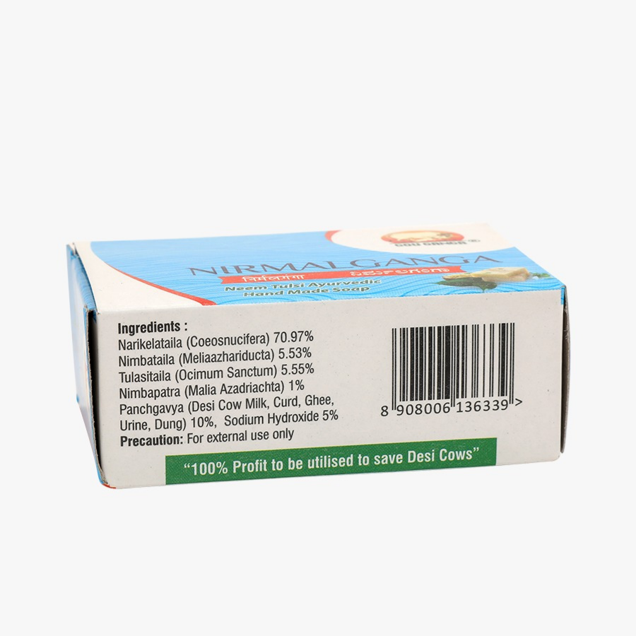 Gou Ganga Neem Tulsi Ayurvedic Soap, 100gm